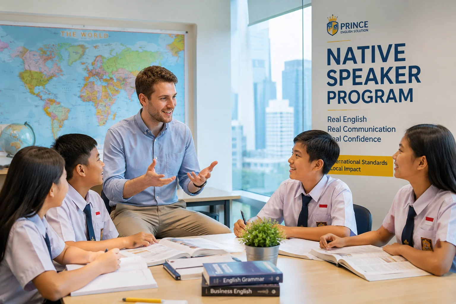 Native Speaker Program Bahasa Inggris dengan Native Speaker